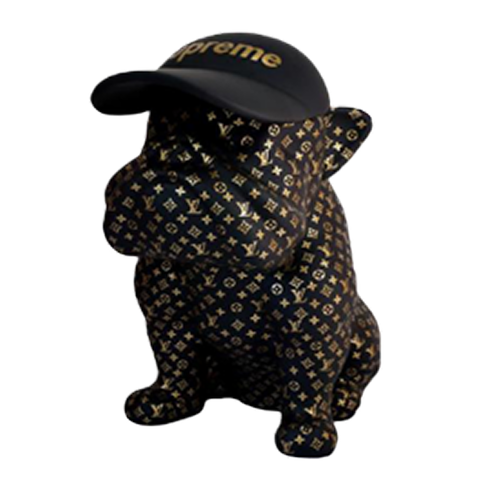 DOGZ - CAP LV Gold/Black