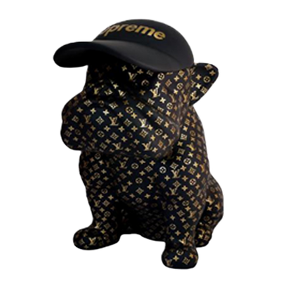 DOGZ - CAP LV Gold/Black