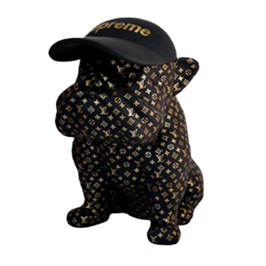 DOGZ - CAP LV Gold/Black