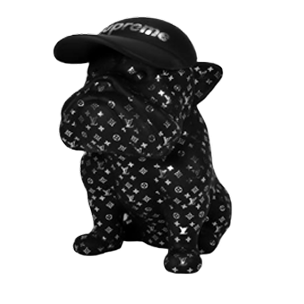 DOGZ - CAP LV Silver/Black