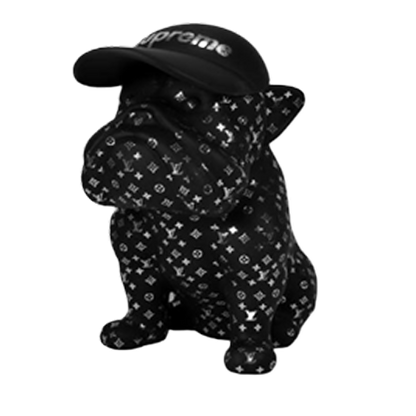 DOGZ - CAP LV Silver/Black